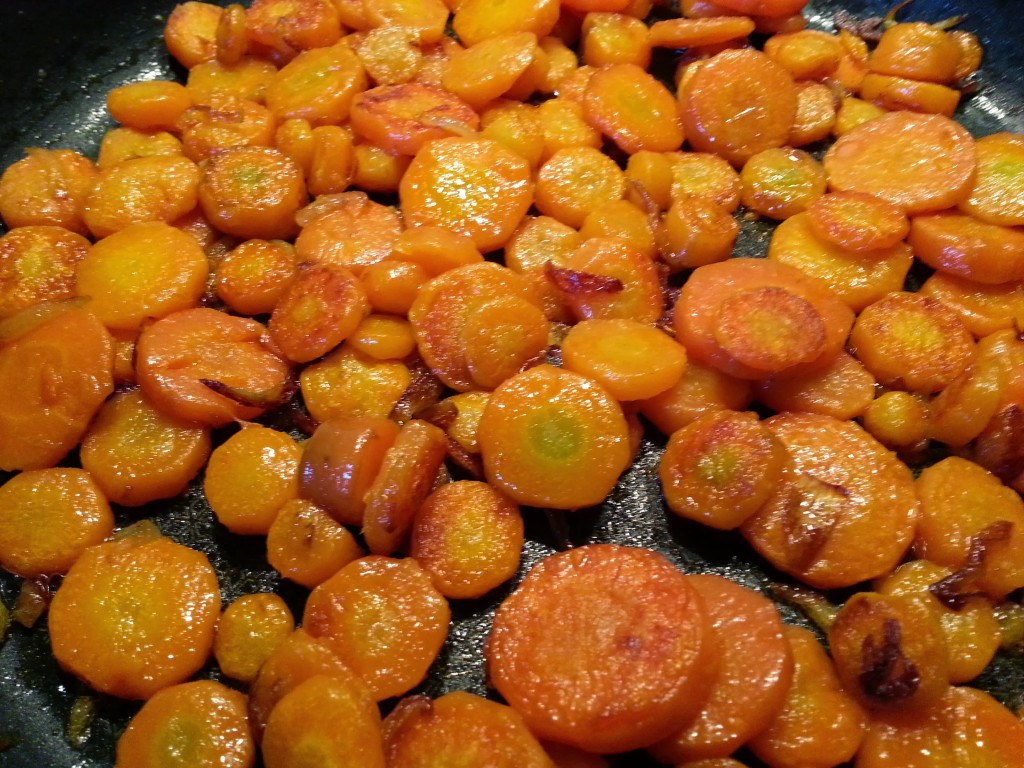 Carottes caramélisées