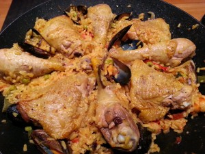 Paella au wok