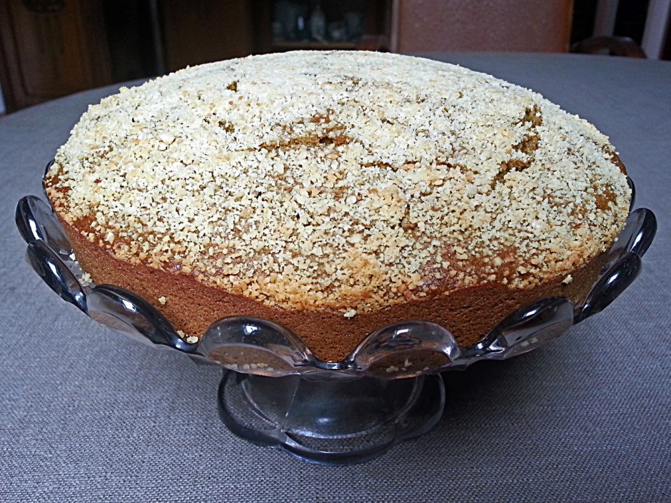 Gâteau amandine au matcha