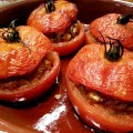 Tomates farcies orientales