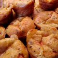 Muffins tomates mozzarella et basilic