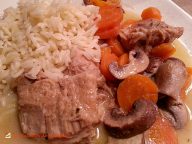 Blanquette de veau. 
<p>La blanquette de veau ravira les gourmets amateurs de plats mijotés.</p>
