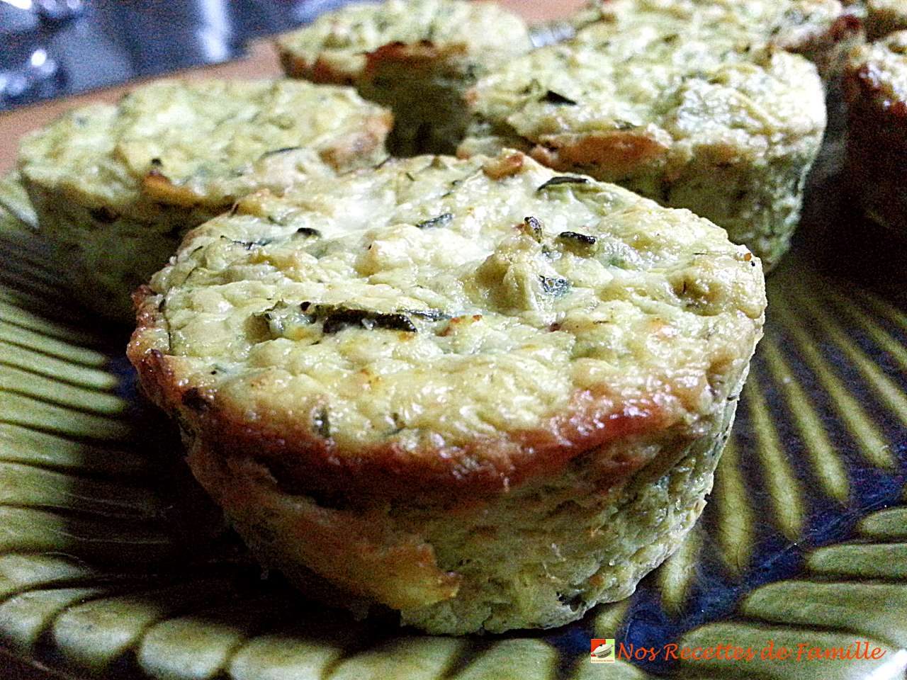 Flan de courgettes au curry - Ces petits flans de courgettes au curry apportent une touche originale au repas.