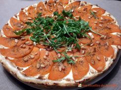 Tarte fine au butternut et ricotta