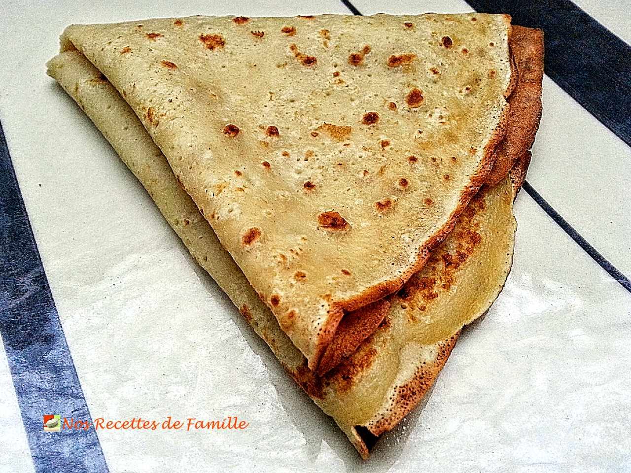 Recette de crêpes sucrées faciles et délicieuses