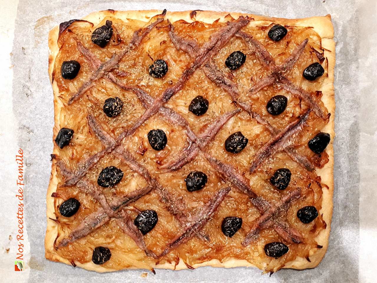 Pissaladière traditionnelle – Nos recettes de famille