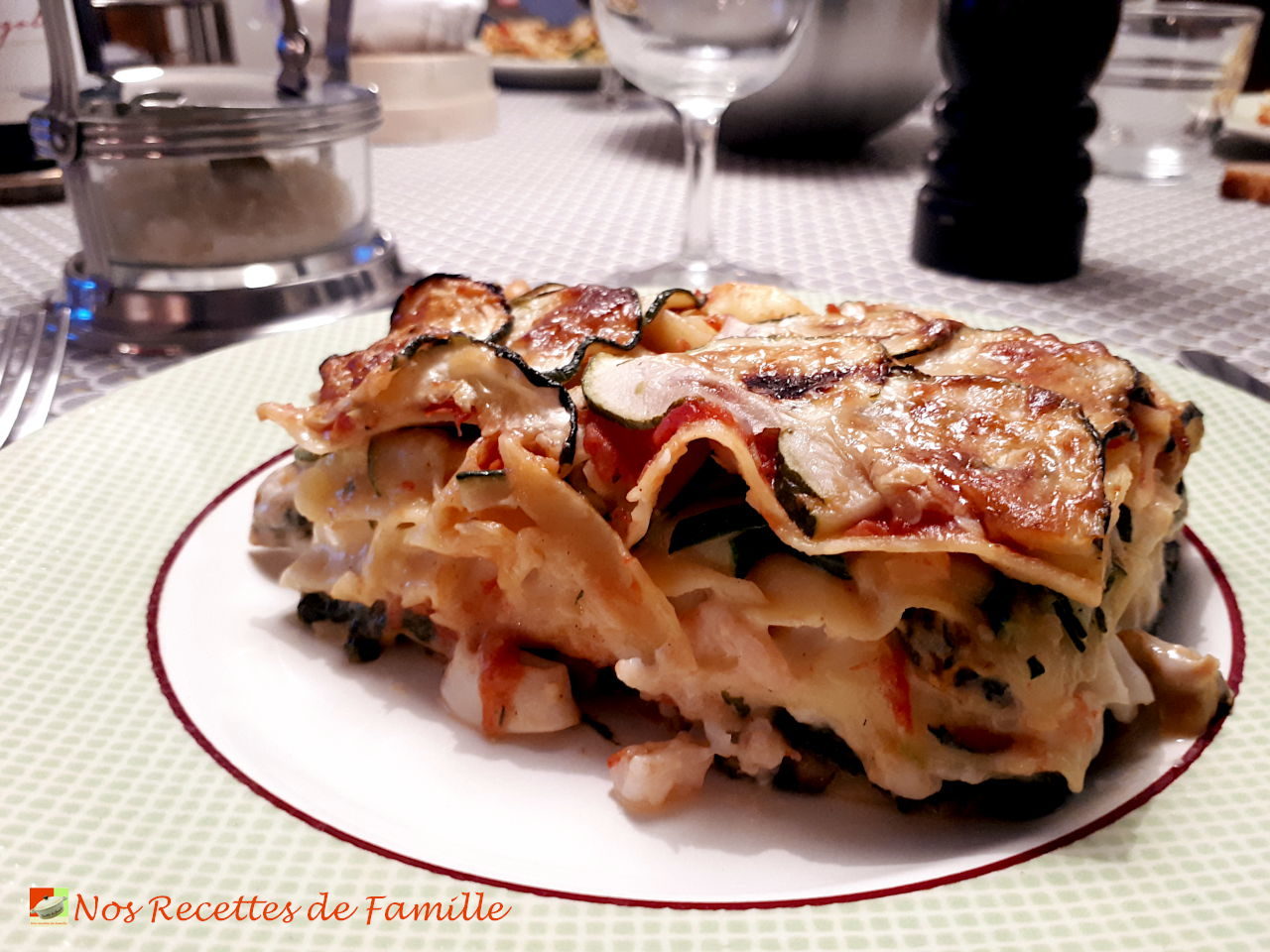 Lasagnes aux légumes