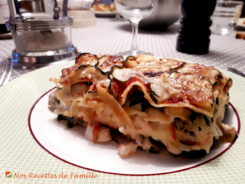 Lasagnes aux légumes. 
<p>Une belle recette de lasagnes aux légumes d’été.</p>
