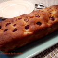 Cake aux amandes, rhubarbe et framboises