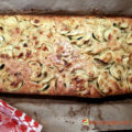 Scarpaccia de courgettes au parmesan